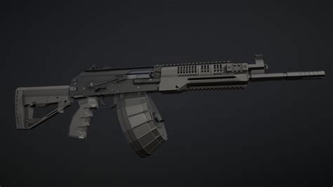 Low-Poly RPK-16 - Download Free 3D model by notcplkerry [7e703e3] - Sketchfab