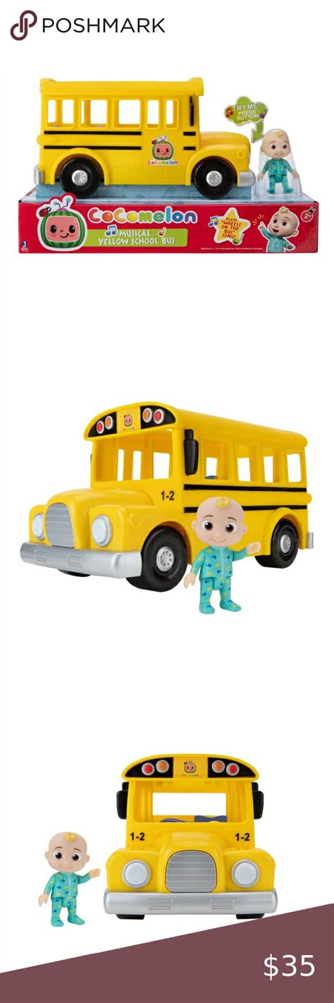 Cocomelon school bus | School bus, Doll accessories, Kids shop