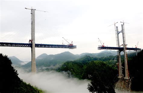 Bridge construction to close a gap in C China[5]- Chinadaily.com.cn