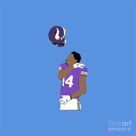 Stefon Diggs Helmet Toss Drawing by Surya Siregar | Pixels