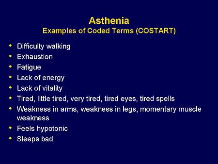 Asthenia