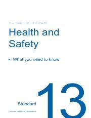 THE CARE CERTIFICATE WORKBOOK Health and 2 .pdf - The CARE CERTIFICATE ...