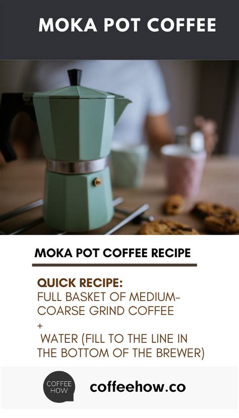 Moka Pot Coffee Recipe | Coffee recipes, Moka pot coffee, Coffee