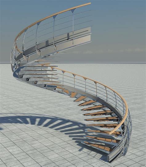 RevitCity.com | Image Gallery | Insanely Great Stairs and Railings with Autodesk®