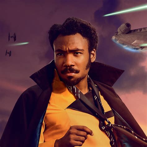 1024x1024 Lando Calrissian In Solo A Star Wars Story Movie 5k 1024x1024 Resolution HD 4k ...