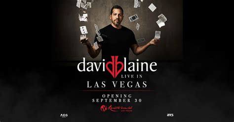 Listen for chance to win tickets to David Blaine in Vegas!