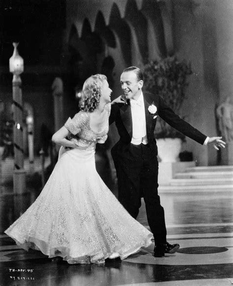 Ginger Rogers & Fred Astaire in Top Hat (1935 dir.... | Old Hollywood