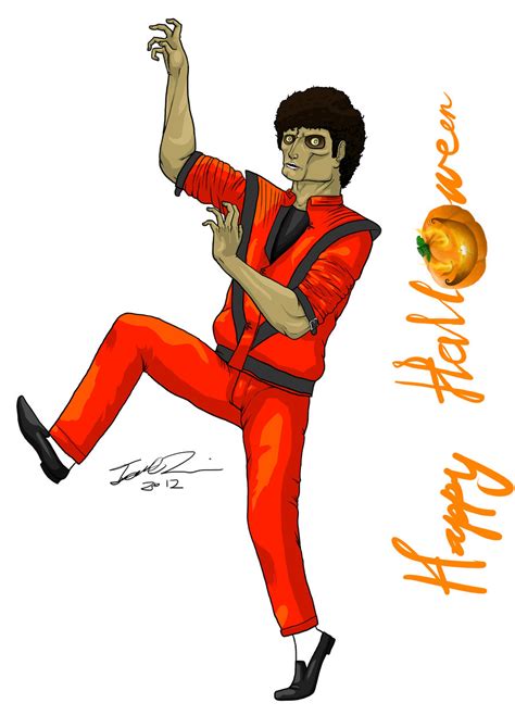 Thriller Dance Clip Art