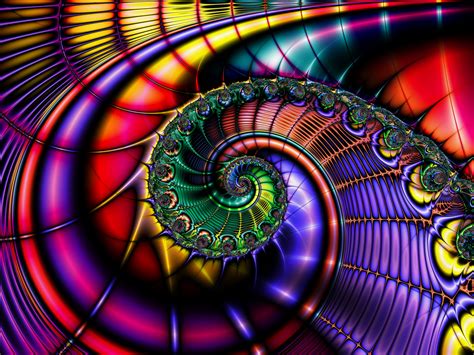 colorful 3d abstract wallpapers - Google Search | Fractal art, Fractals, Trippy wall