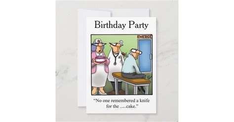 Funny Birthday Party Invitations | Zazzle