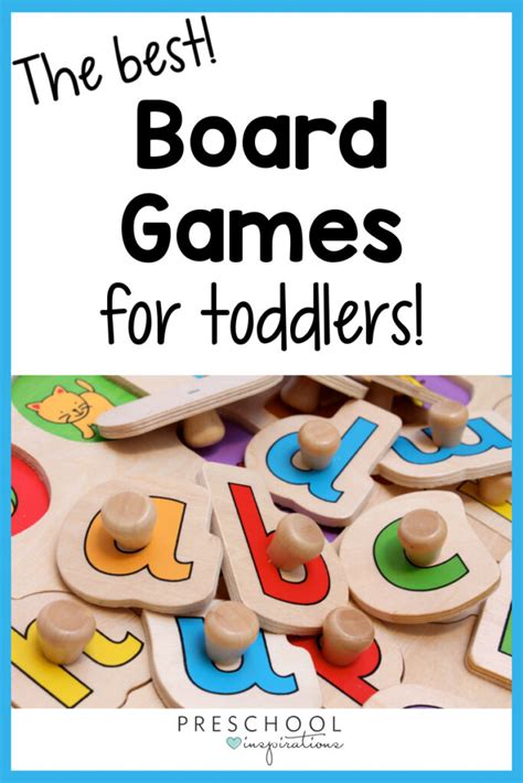 Favorite Board Games for Toddlers - Preschool Inspirations