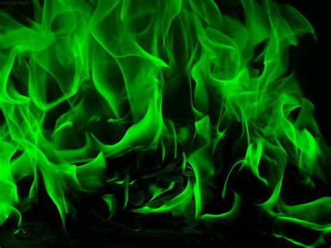 3840x2160px, 4K free download | Green Smoke, fire, flame, green ...