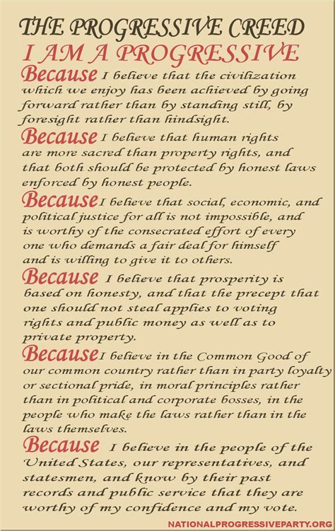 The Progressive Creed: Theodore Roosevelt's platform for his 1912 third ...