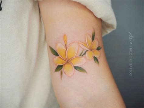 101+ Plumeria Tattoo Ideas You Need To See! | Plumeria tattoo, Hibiscus tattoo, Flower tattoo ...