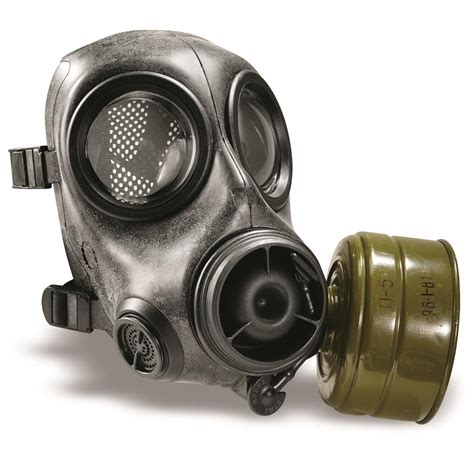 U.S. Police Surplus FM12 Avon Gas Mask with Filter, New - 678034, Gas ...