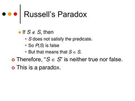 PPT - Russell’s Paradox and the Halting Problem PowerPoint Presentation ...