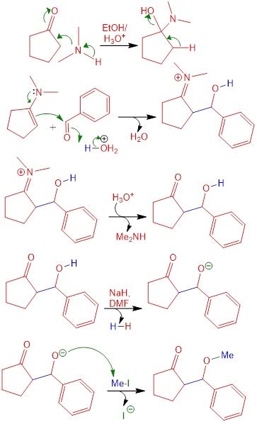 Using cyclopentanone as your starting material and using any other reagents of your choice ...