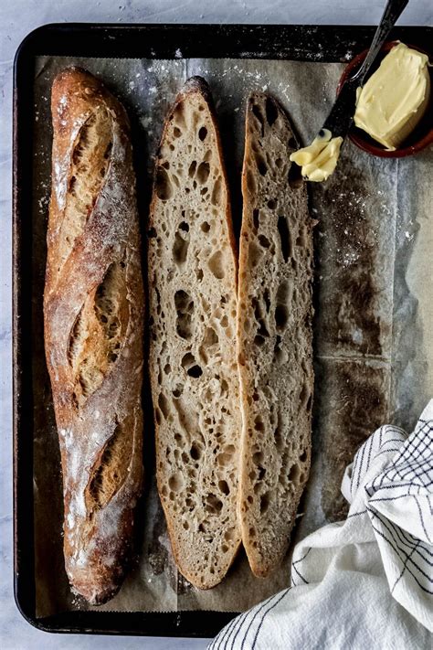 Sourdough Baguettes - Lion's Bread | Recipe | Sourdough, Sourdough ...