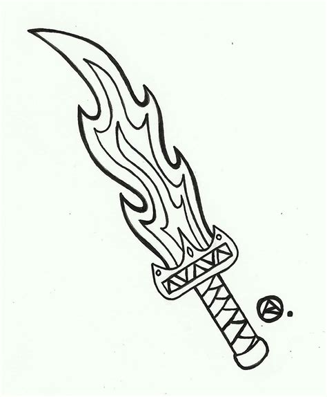 Flame Sword by roselovehunt on DeviantArt