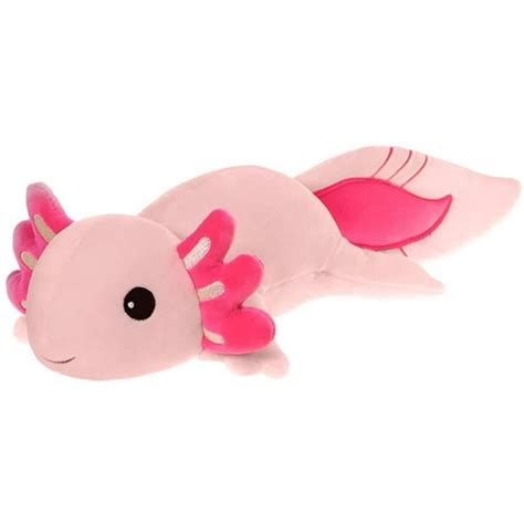 Fiesta Toys Snugglies Pink Axolotl Stuffed Animal Toy - Walmart.com ...