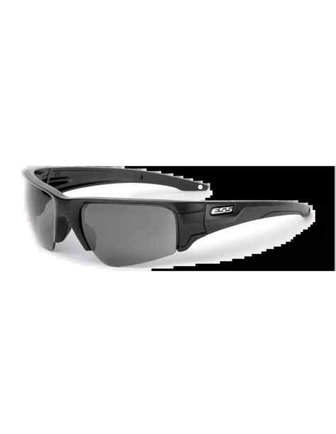 ESS® Crowbar® Ballistic Glasses - Black silver logo / Clear