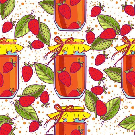 jam seamless pattern 346604 Vector Art at Vecteezy