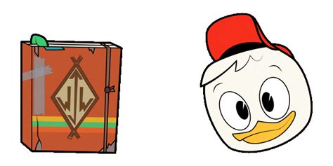 DuckTales Huey Duck & Junior Woodchuck Guidebook Animated Cursor