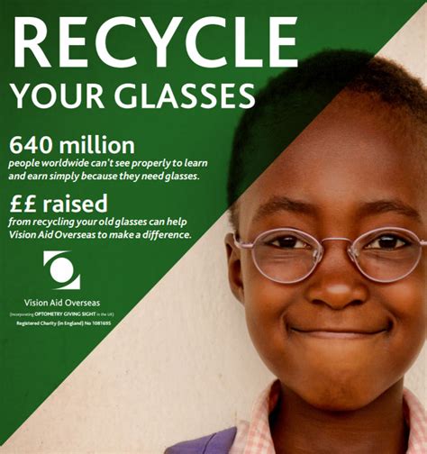 Recycle your old spectacles · Drury Porter Eyecare