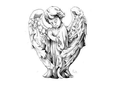 Cherub Angel Drawing at GetDrawings | Free download