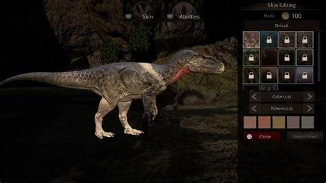 Path of Titans - Allosaurus creation and tutorial - YouTube