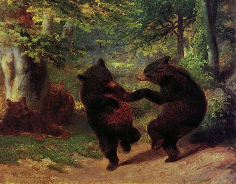 Dancing Bears Painting by Masters Collection