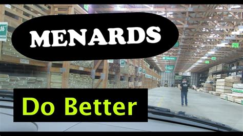 MENARDS LUMBER YARD and LOST - YouTube