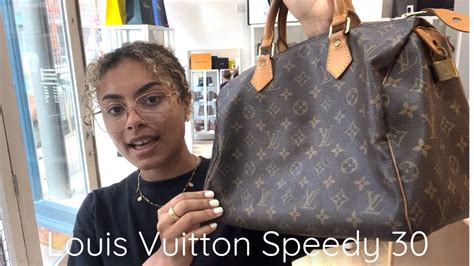 Louis Vuitton Speedy 30 Review - YouTube