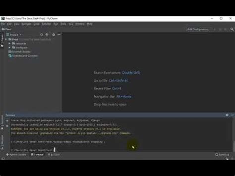 Django Web Development using Pycharm Part 1 - YouTube