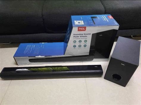 TCL soundbar subwoofer, Audio, Soundbars, Speakers & Amplifiers on Carousell