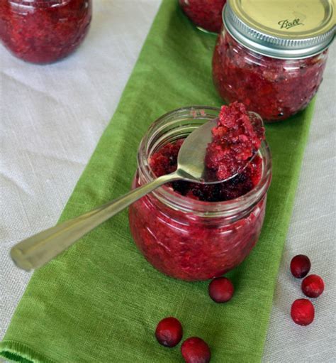 Winter Canning - Cranberry Orange Relish | Seed to Pantry