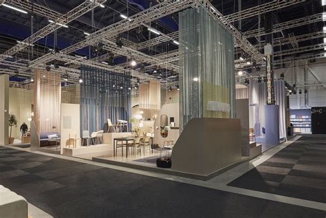 Muuto furniture exhibiton stand for at the trade fair; Stockholm Furniture Fair. Stand ...