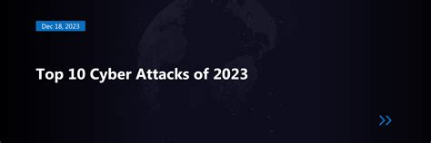 Top 10 Cyber Attacks of 2023 - Black Cell