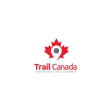 Premium Vector | Canada travel logo