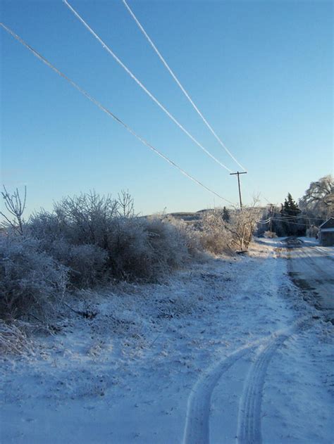 Photo: Ice on Power Lines | Andy Arthur.org