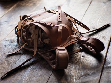 Leather and Canvas Backpack 060/2021 on Behance