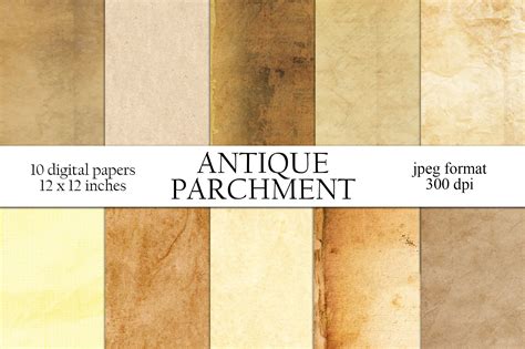 Aged Parchment Paper