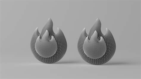 ArtStation - Cartoon Fire Flame 3D model | Resources