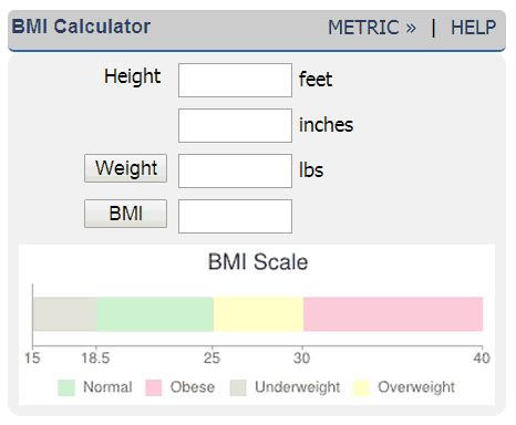 Body mass index calculator equation - mixerladeg