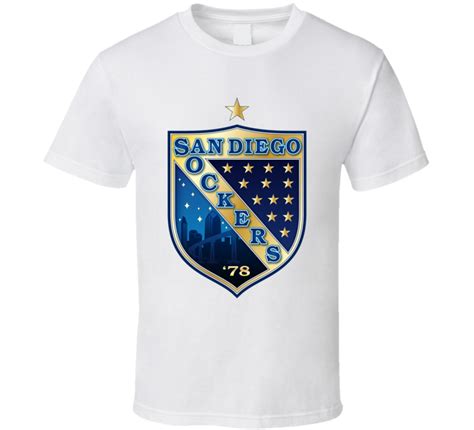 San Diego Sockers Major League Indoor Soccer Club Logo T Shirt