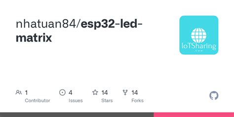 GitHub - nhatuan84/esp32-led-matrix