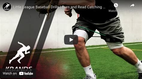 Little League Baseball Drills | Burn and Read Catching Drill - Kbands ...