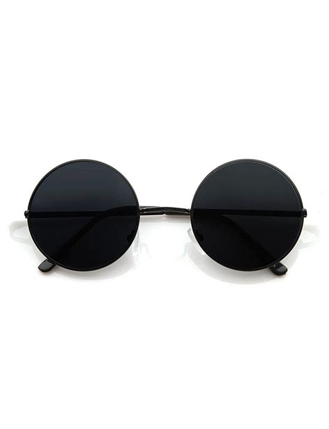 Buy Hipe Black Round Sunglasses ( BLK-Round-7 ) Online at Best Price in ...