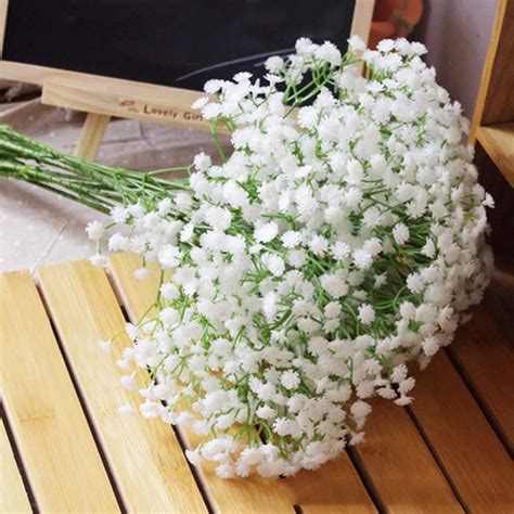 Aliexpress.com : Buy 2017 New Artificial Flowers Gypsophila Baby's ...