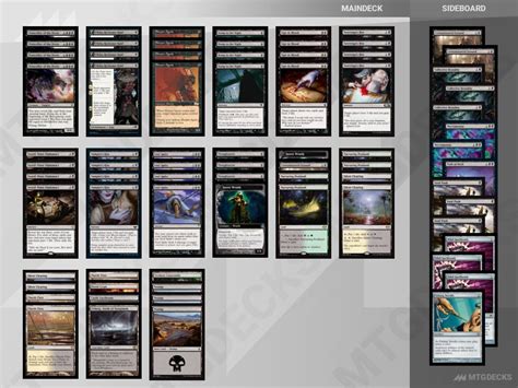 MTG Modern Mono Black Burn top decks • MTG DECKS